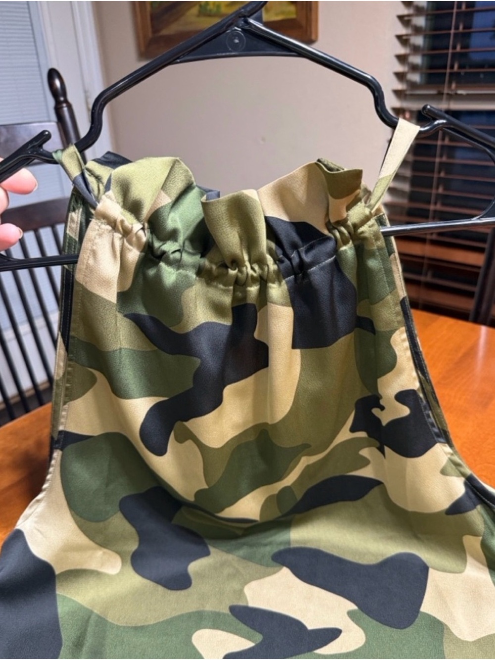 Mazik Olive & Navy Camo Tank Top -Sz Small